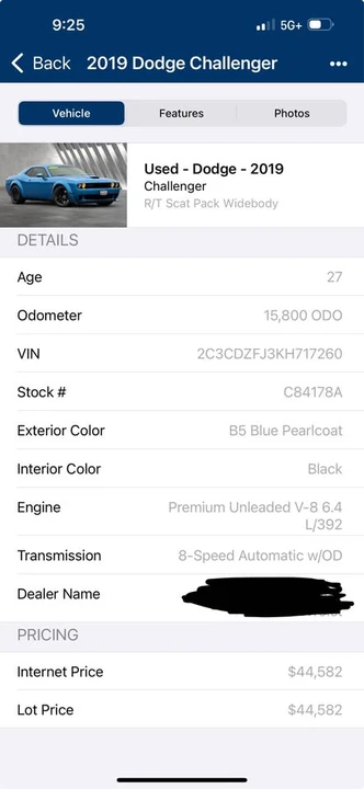 2019 Dodge Challenger SRT8 & 392 3rd Gen - Image 13 of 13