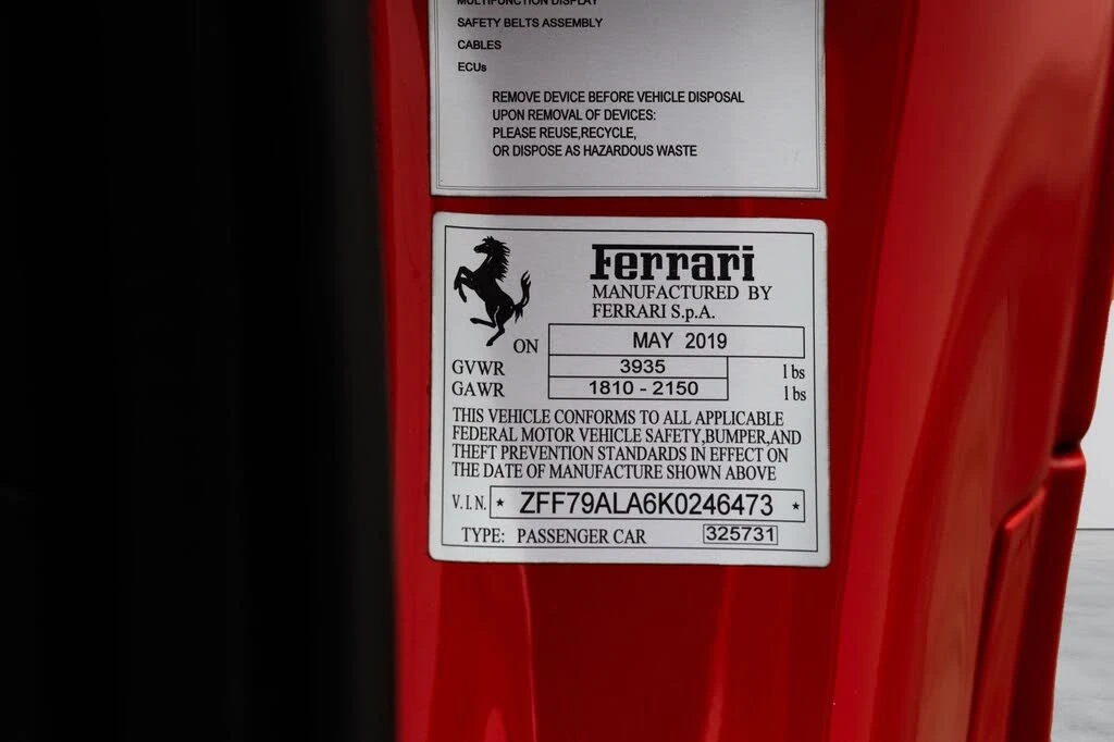 2019 Ferrari 488 GTB - Image 25 of 31