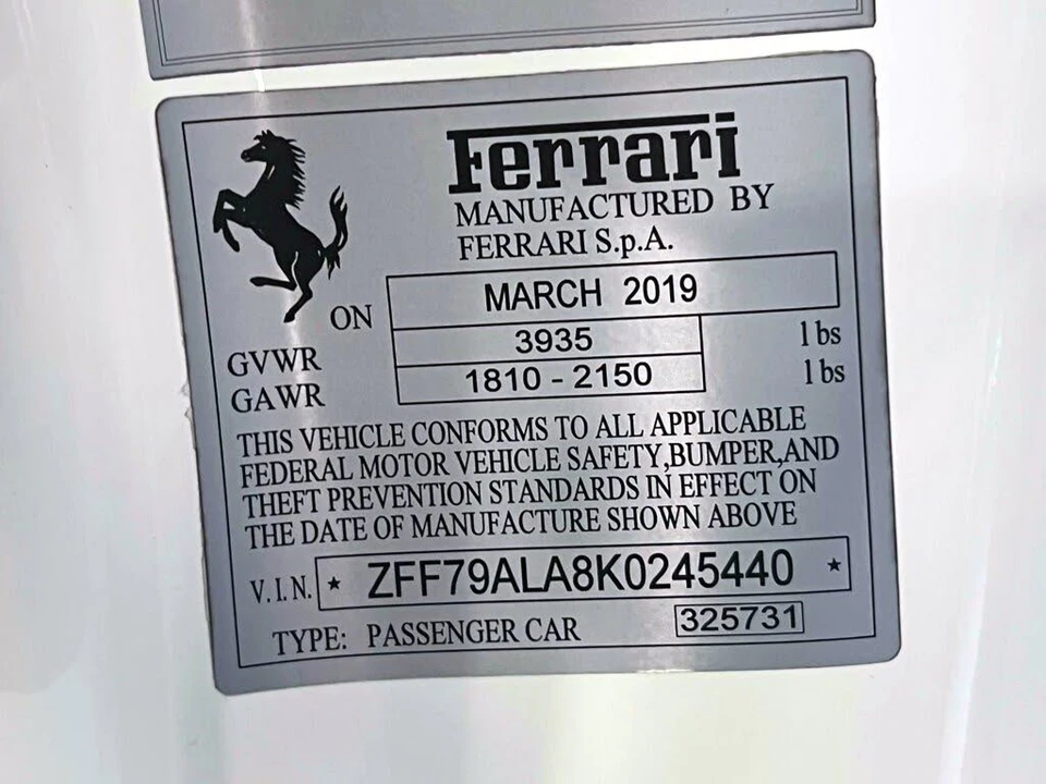 2019 Ferrari 488 GTB - Image 19 of 31