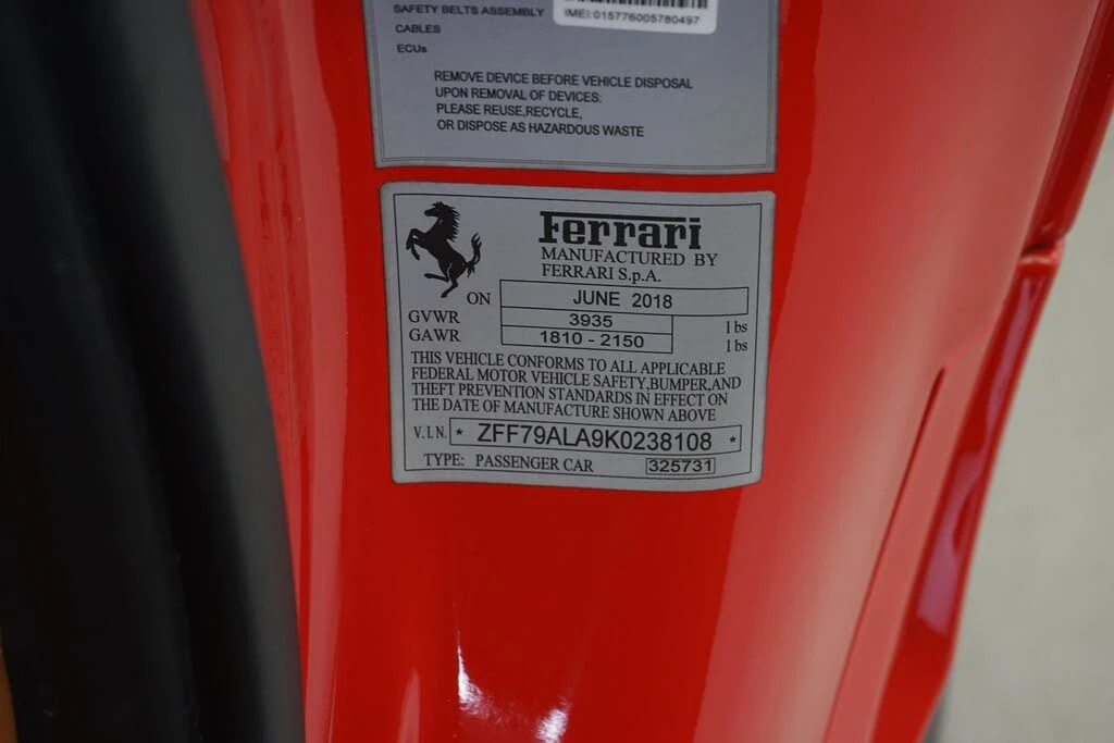 2019 Ferrari 488 GTB - Image 27 of 27