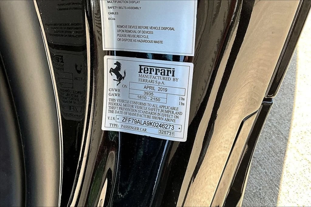2019 Ferrari 488 GTB - Image 17 of 30