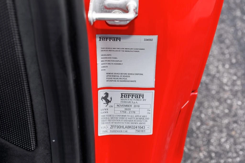 2019 Ferrari 488 Pista - Image 15 of 31