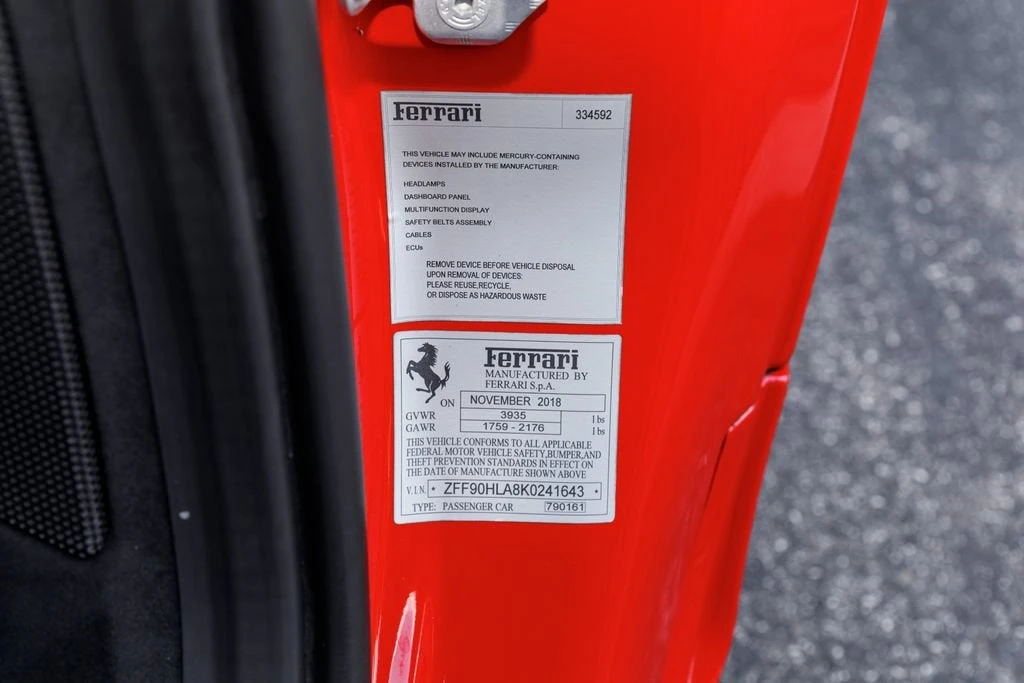2019 Ferrari 488 Pista - Image 30 of 31