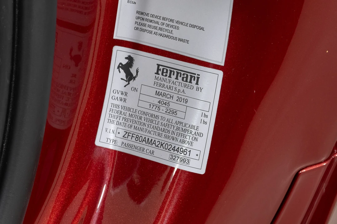 2019 Ferrari 488 Spider - Image 28 of 31