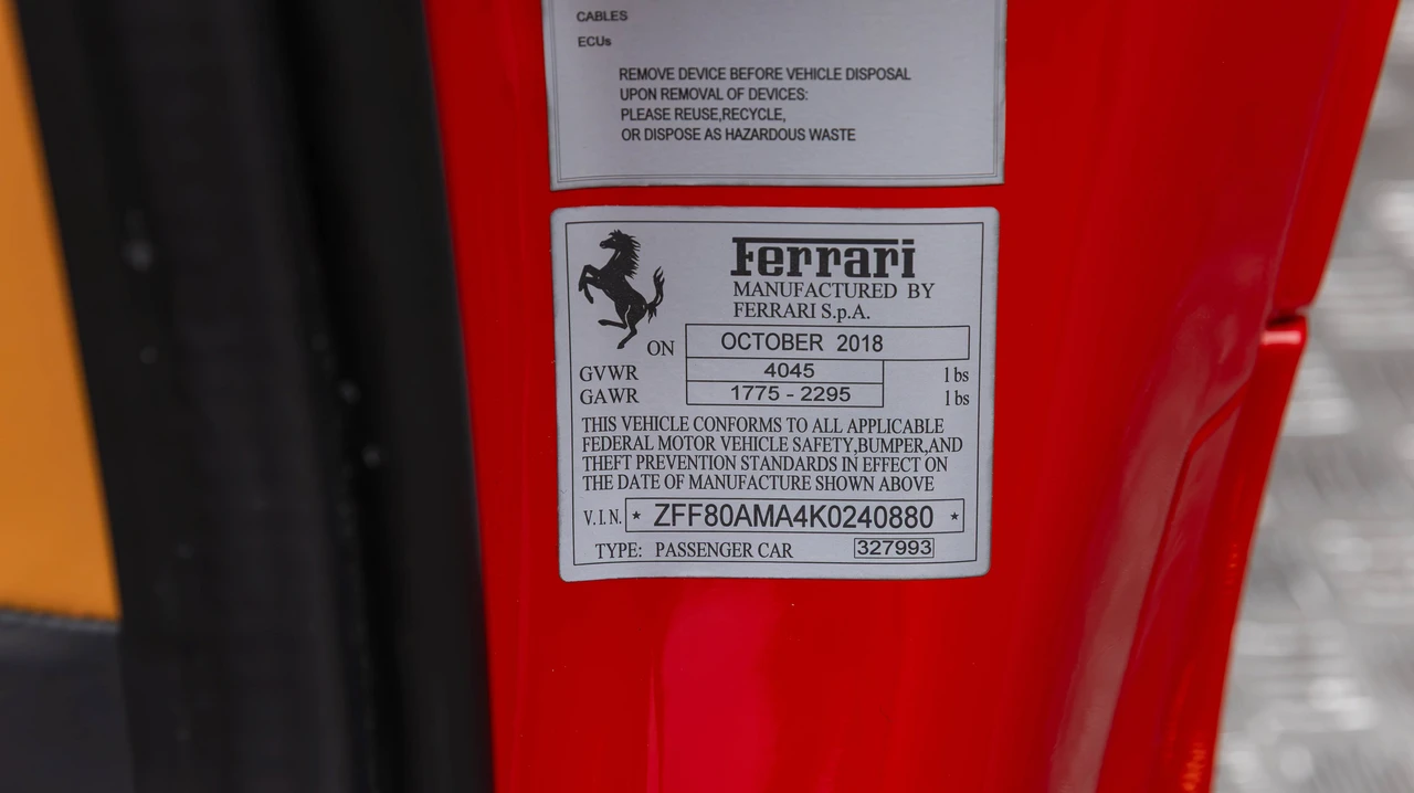 2019 Ferrari 488 Spider - Image 20 of 31