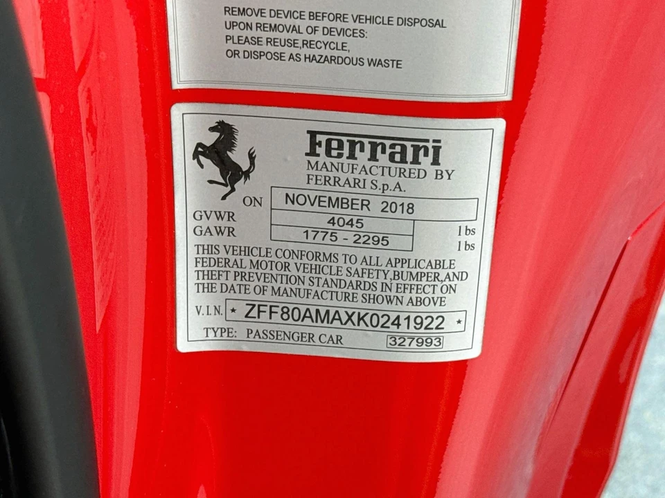 2019 Ferrari 488 - Image 28 of 31