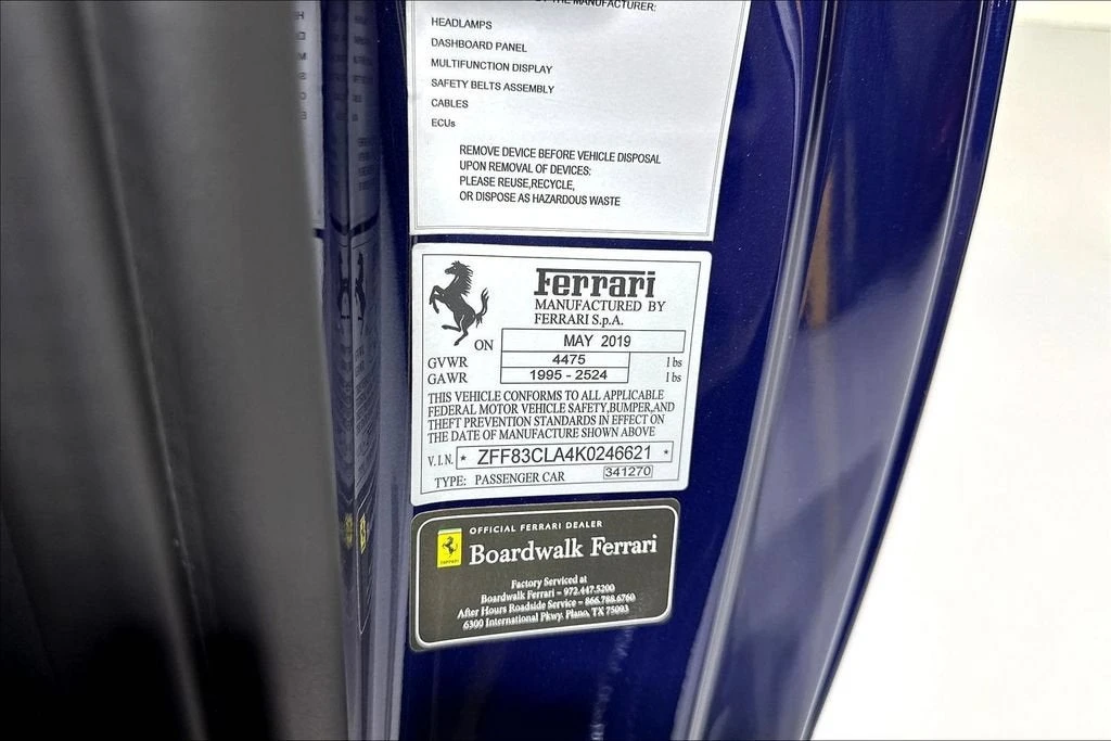 2019 Ferrari 812 Superfast - Image 17 of 31