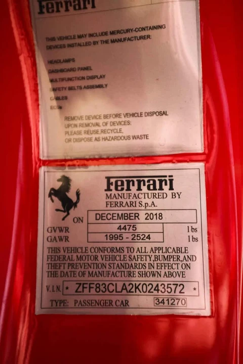 2019 Ferrari 812 Superfast - Image 12 of 20