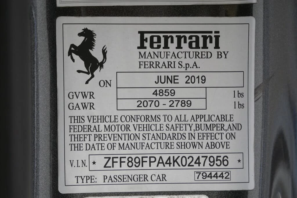 2019 Ferrari Portofino - Image 20 of 31