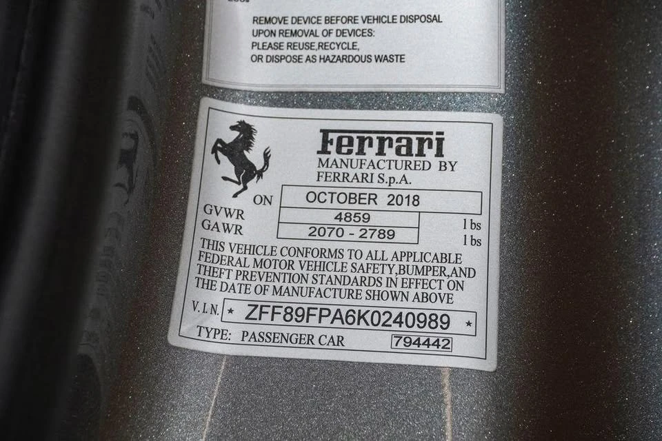 2019 Ferrari Portofino - Image 20 of 20