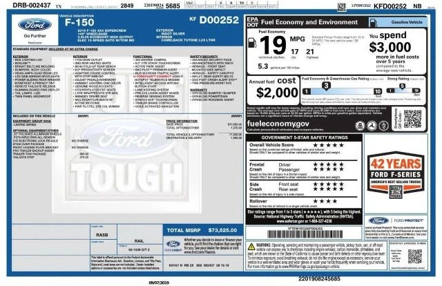 2019 Ford F-150 13th Gen - Image 3 of 31