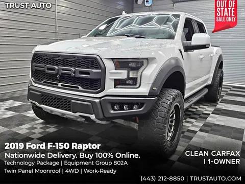 2019 Ford F-150 Raptor SuperCrew
