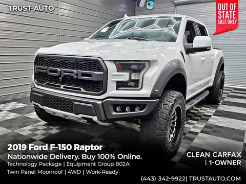2019 Ford F-150 Raptor SuperCrew