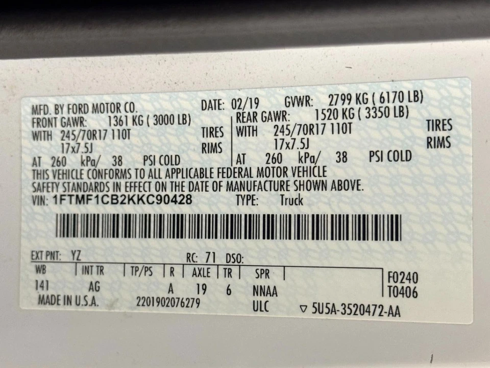 2019 Ford F-150 13th Gen - Image 29 of 29