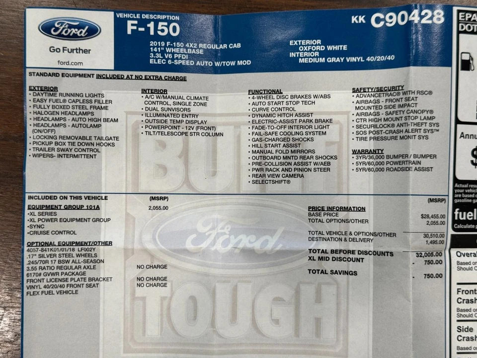 2019 Ford F-150 13th Gen - Image 25 of 29