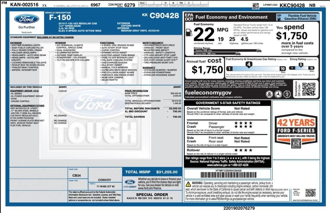 2019 Ford F-150 13th Gen - Image 4 of 31