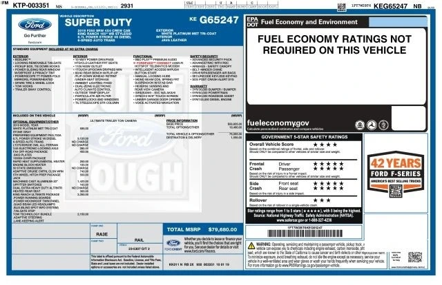 2019 Ford Super Duty 4th Gen - Image 5 of 12