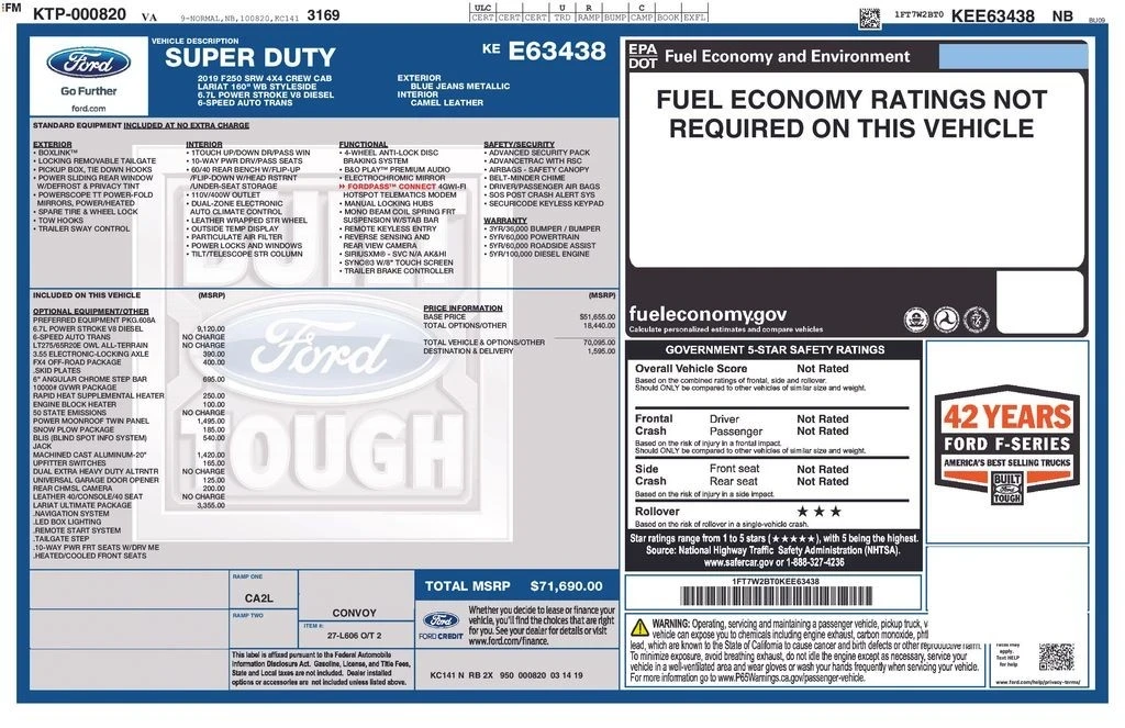 2019 Ford Super Duty 4th Gen - Image 7 of 12