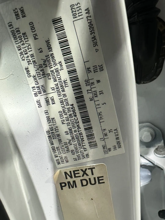 2019 Ford Super Duty 4th Gen - Image 16 of 21