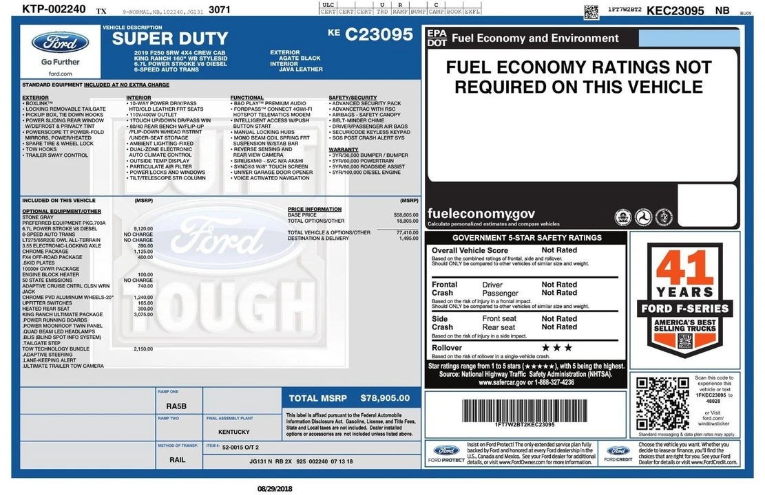2019 Ford Super Duty 4th Gen - Image 6 of 31