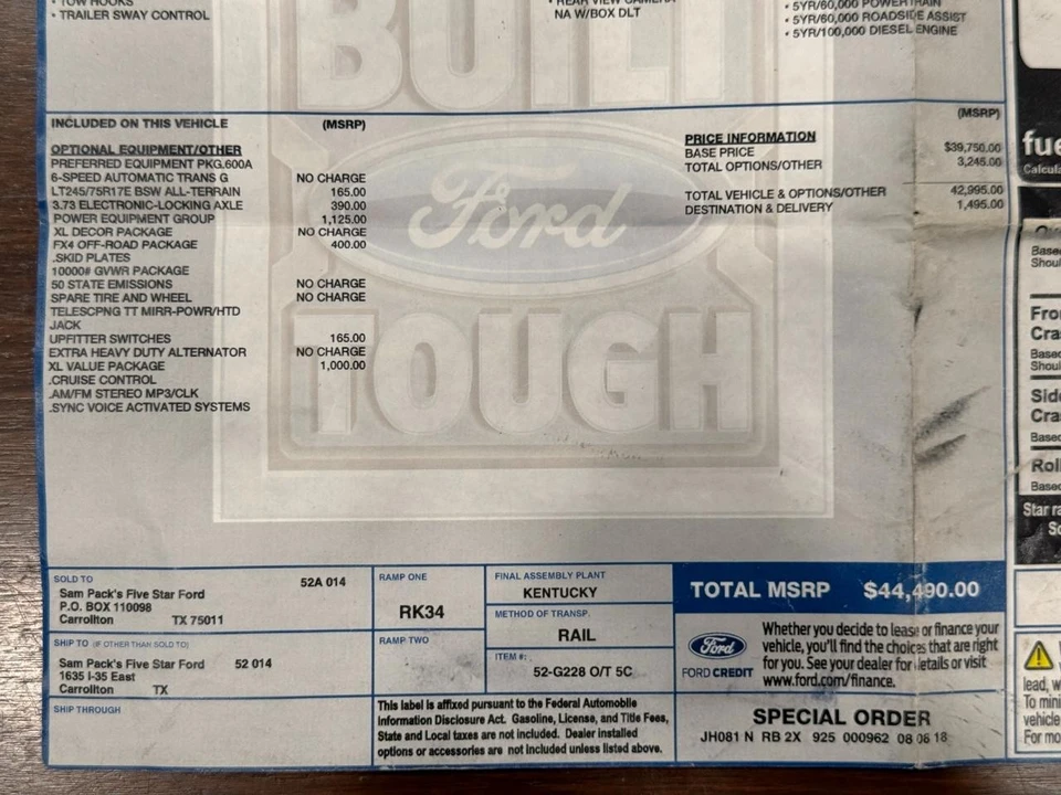 2019 Ford Super Duty 4th Gen - Image 12 of 14
