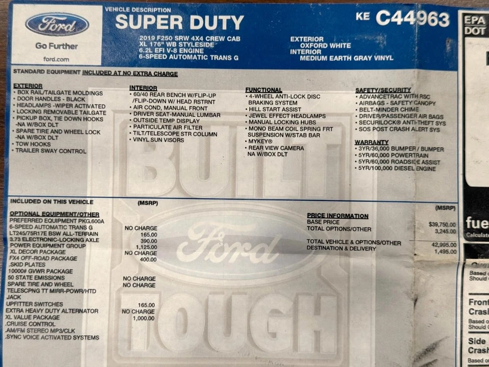 2019 Ford Super Duty 4th Gen - Image 10 of 14
