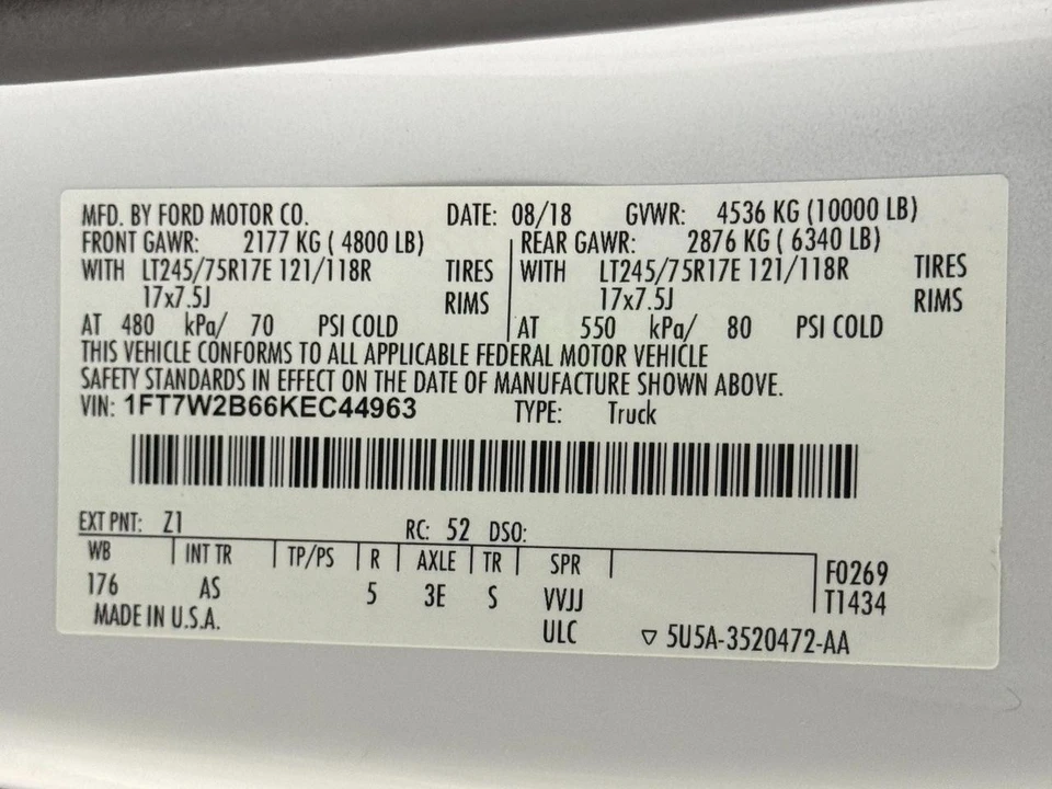 2019 Ford Super Duty 4th Gen - Image 8 of 14