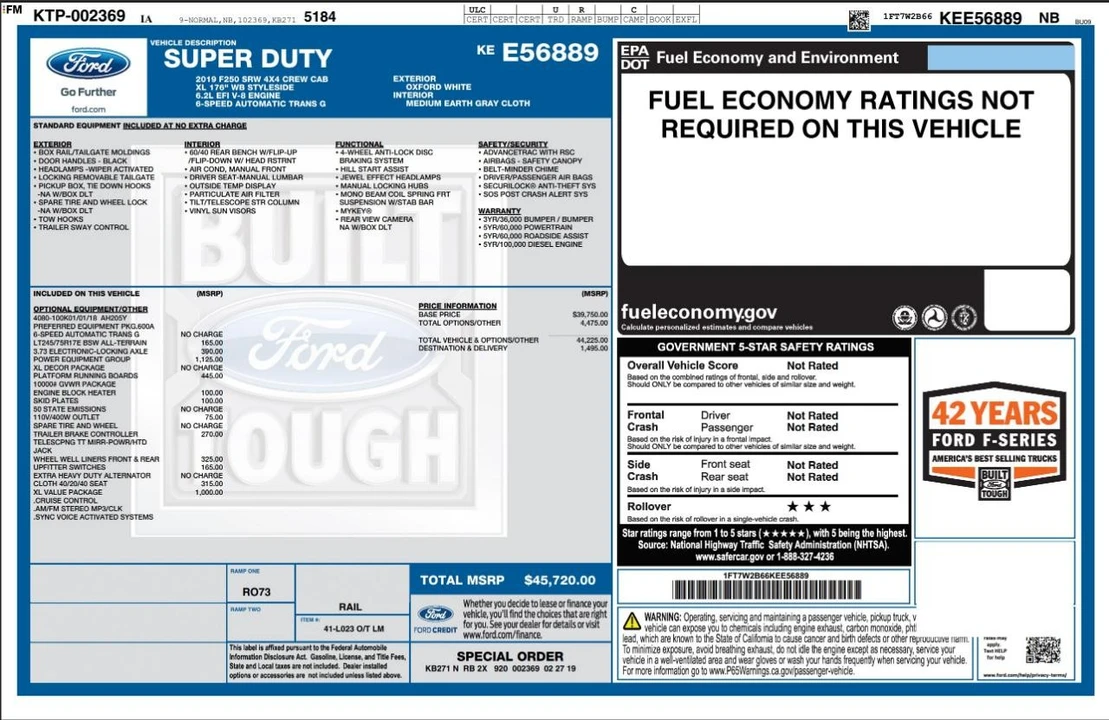 2019 Ford Super Duty 4th Gen - Image 4 of 21
