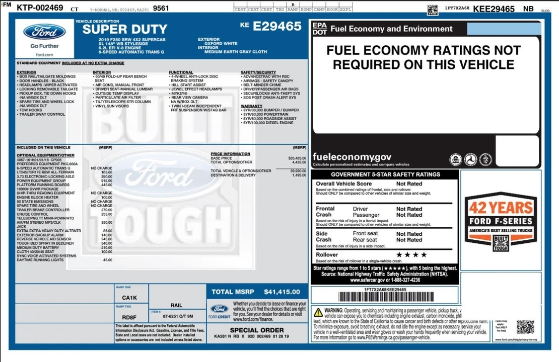 2019 Ford Super Duty 4th Gen - Image 10 of 21