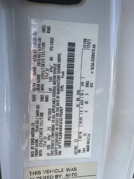 2019 Ford Super Duty 4th Gen - Image 19 of 19