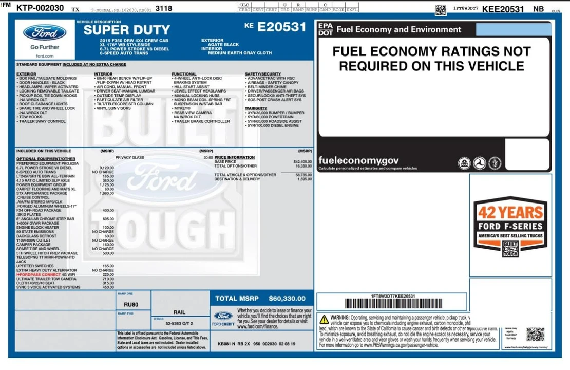 2019 Ford Super Duty 4th Gen - Image 3 of 21