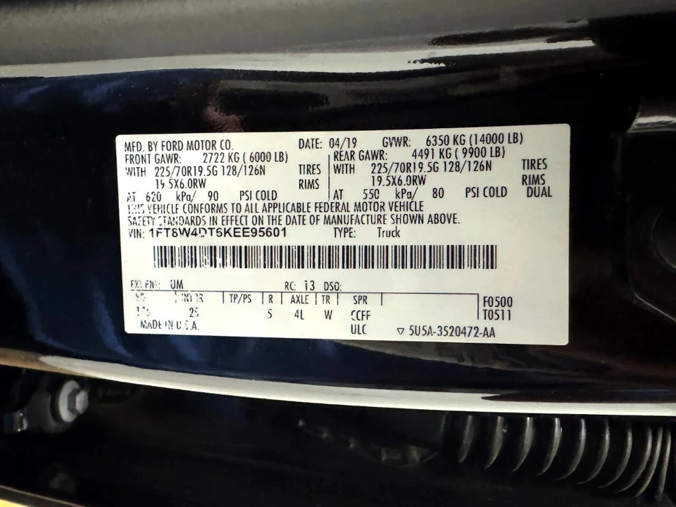2019 Ford Super Duty 4th Gen - Image 5 of 7