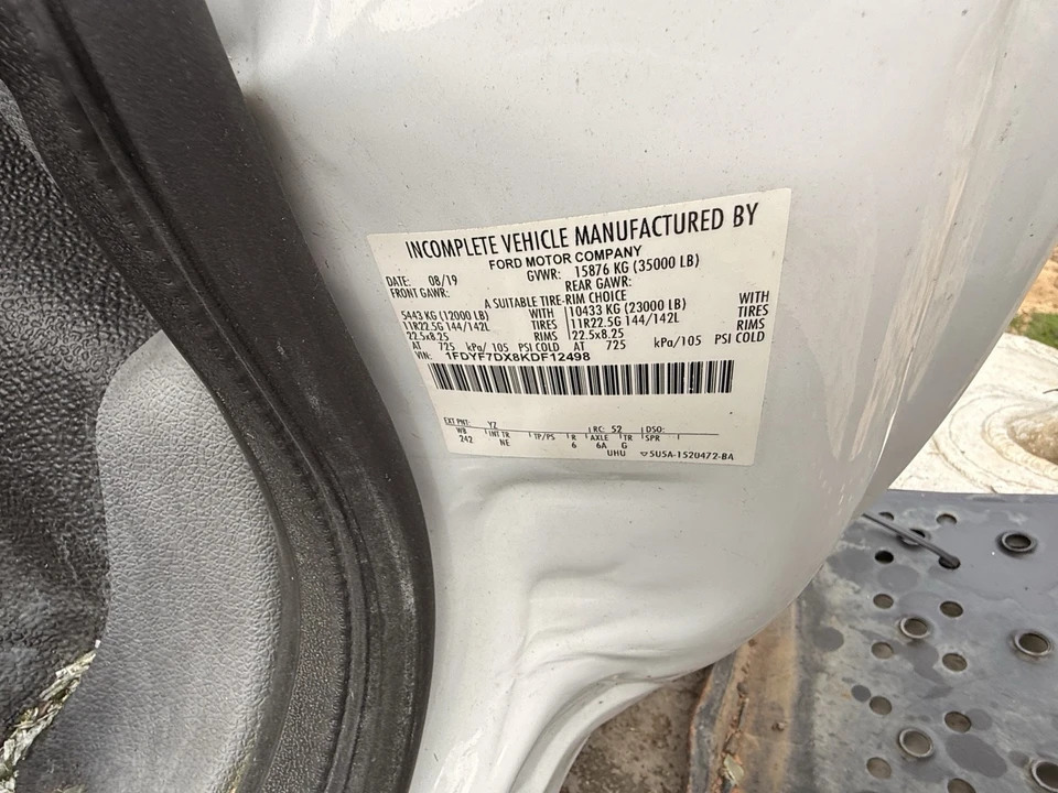 2019 Ford Super Duty 4th Gen - Image 11 of 16