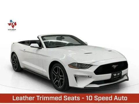 2019 Ford Mustang EcoBoost Premium Convertible