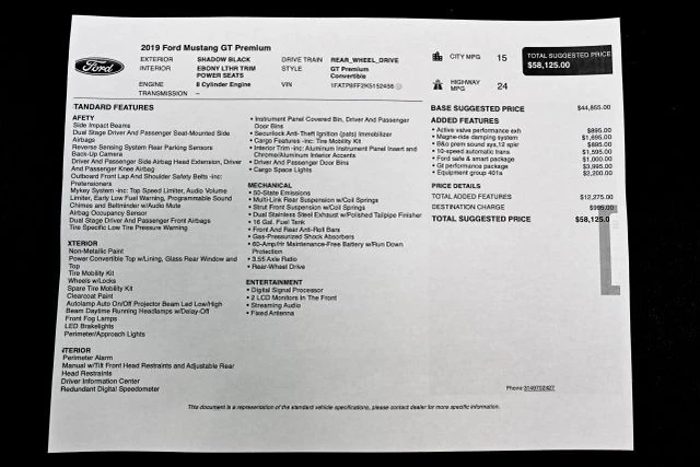 2019 Ford S550 Mustang GT - Image 26 of 31