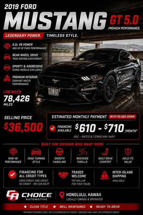 2019 Ford S550 Mustang GT - Image 12 of 13