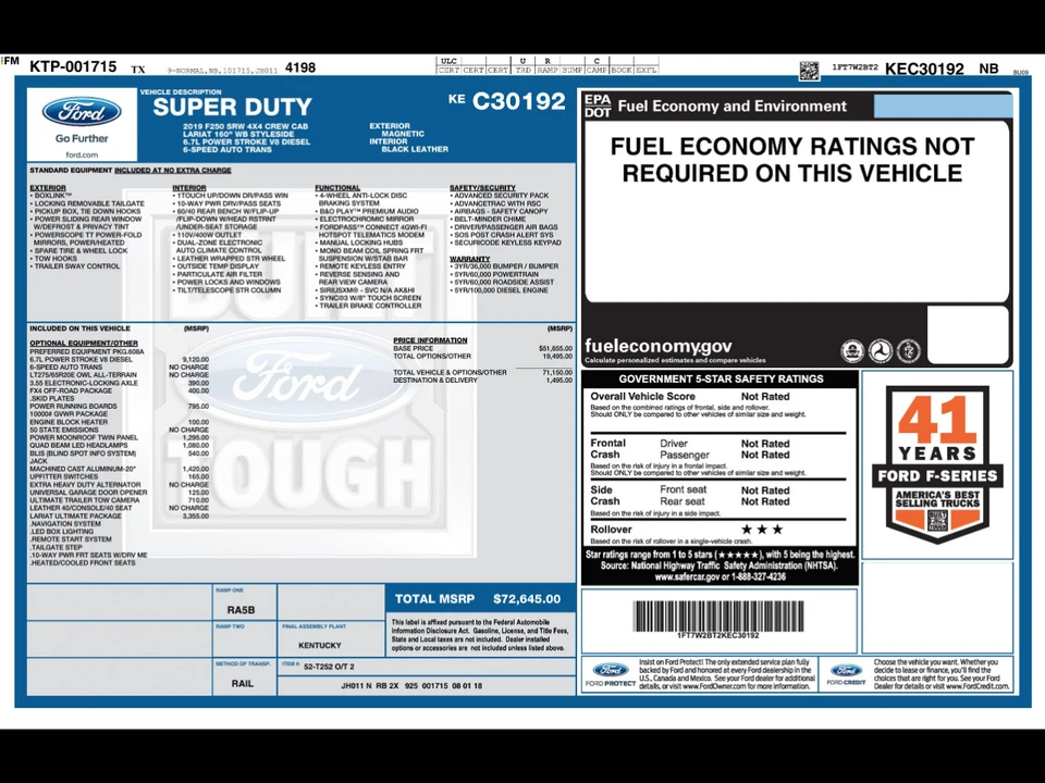 2019 Ford Super Duty 4th Gen - Image 15 of 21