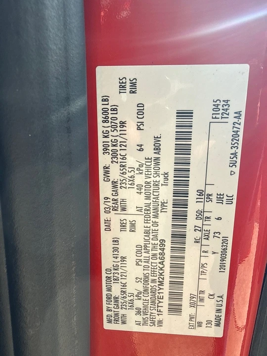 2019 Ford Transit - Image 7 of 21