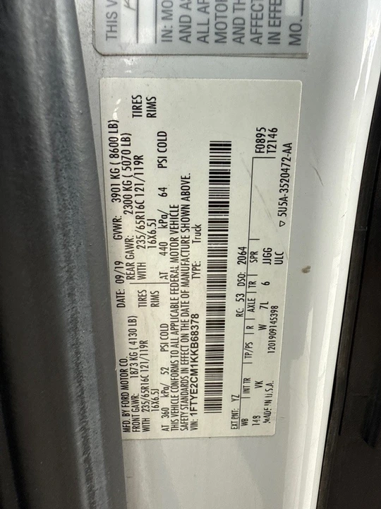 2019 Ford Transit - Image 7 of 18