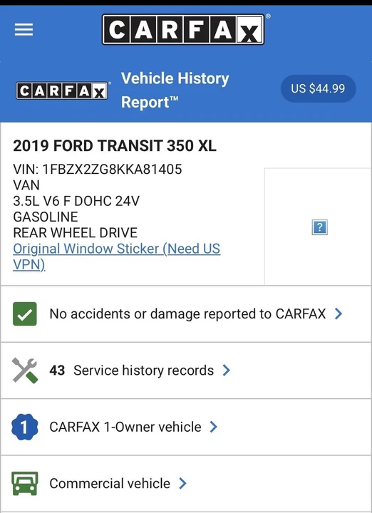 2019 Ford Transit - Image 16 of 17