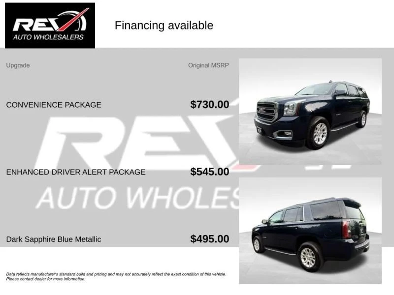 2019 GMC Yukon 4th Gen - Image 6 of 12