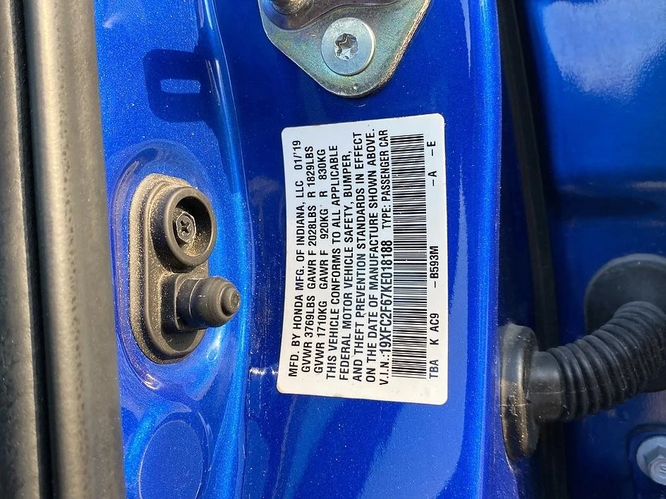 2019 Honda Civic 10th Gen - Image 19 of 31