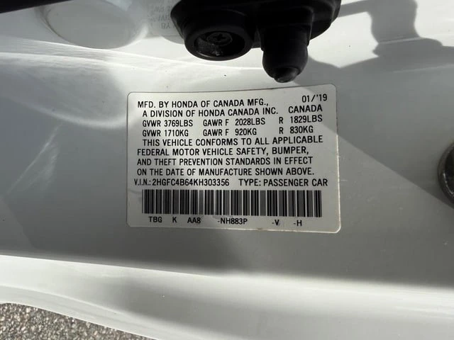 2019 Honda Civic 10th Gen - Image 24 of 24