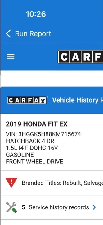 2019 Honda Fit - Image 16 of 16
