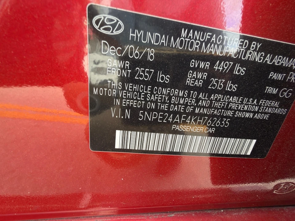 2019 Hyundai Sonata - Image 11 of 11