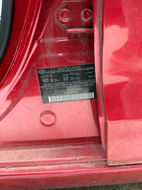 2019 Hyundai Elantra - Image 6 of 8