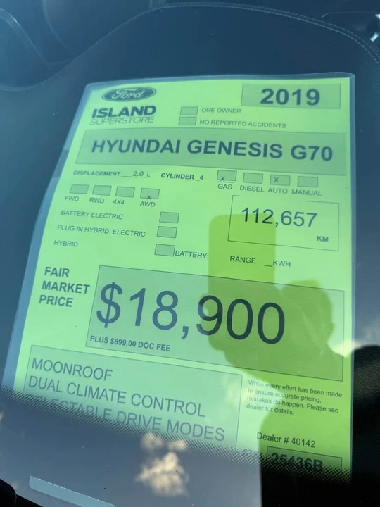 2019 Hyundai Genesis - Image 7 of 7