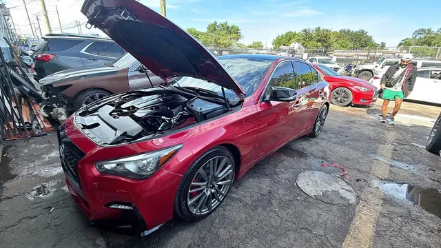 2019 Infiniti Q50 Red Sport 400 Sedan