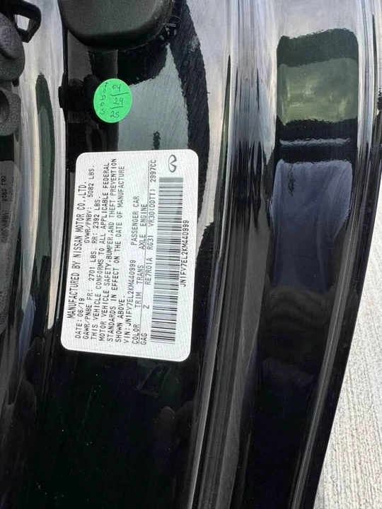 2019 Infiniti Q60 - Image 11 of 13