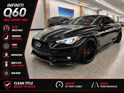 2019 Infiniti Q60 Red Sport 400